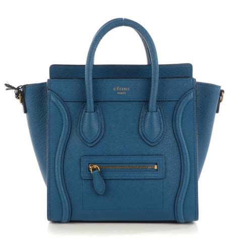 celine luggage nano goatskin review